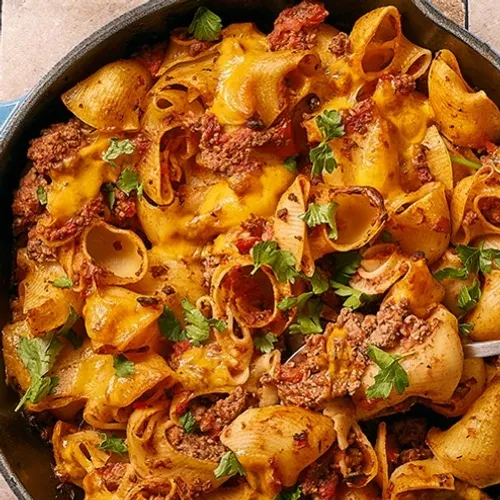 Conchiglioni à la mexicaine