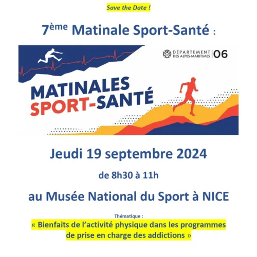 GAGNEZ DES INVITATIONS POUR LA MASTER CLASS SPORT SANTE / ADDICTIONS