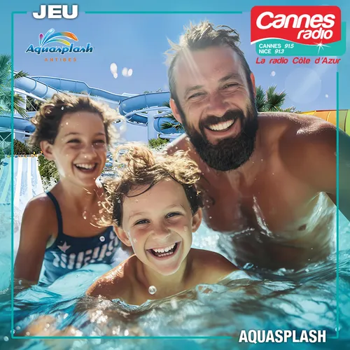 GAGNEZ DES ENTREES POUR AQUASPLASH A ANTIBES