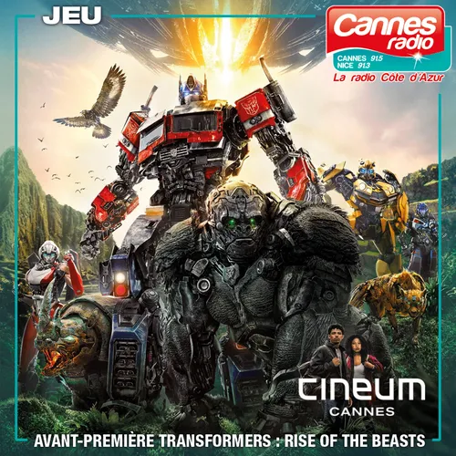 GAGNEZ DES PLACES POUR LE FILM "TRANSFORMERS RISE OF THE BEATS"