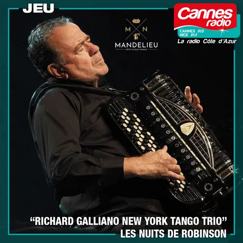 LES NUITS DE ROBINSON : GAGNEZ DES PLACES POUR  "RICHARD GALLIANO...