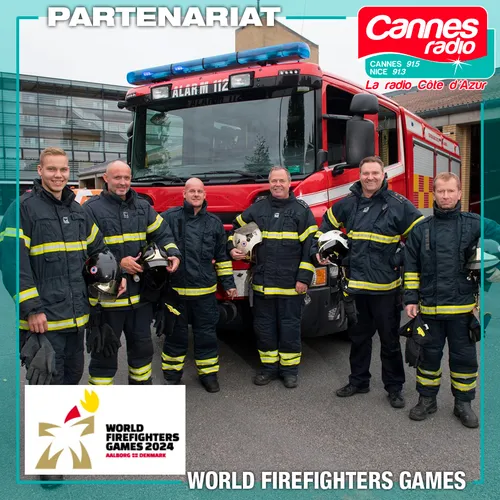 PARTENARIAT CANNES RADIO : THE WORLD POLICE FIRE GAMES 2024