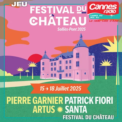 GAGNEZ DES PLACES POUR SANTA AU FESTIVAL DU CHÂTEAU A SOLLIES-PONT