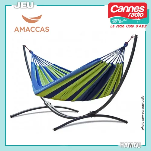 JEU LES PANIER DE L'ETE : GAGNEZ UN HAMAC DE LA MARQUE AMACCAS