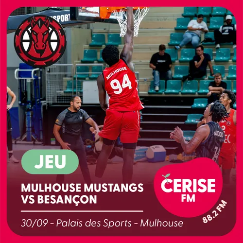 Gagnez vos places pour le match des Mulhouse Mustangs face à Besançon