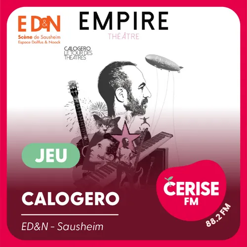 Gagnez vos places pour le concert de Calogero !