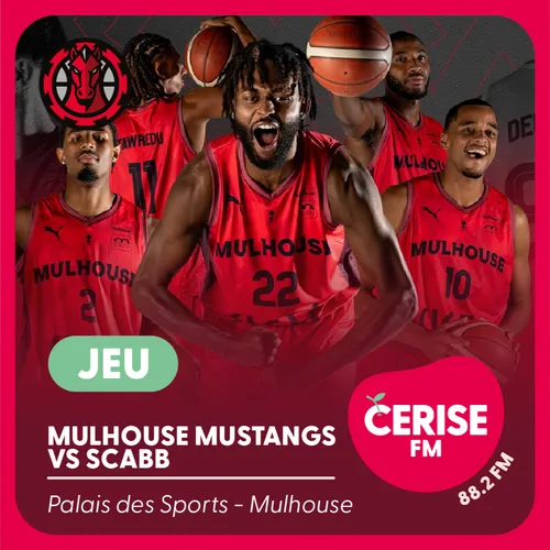 Gagnez vos places pour le match Mulhouse Mustangs vs SCABB !