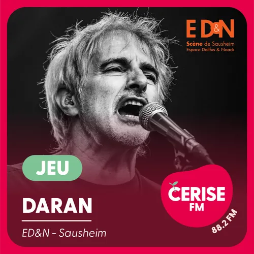 Gagnez vos places pour le concert de Daran !