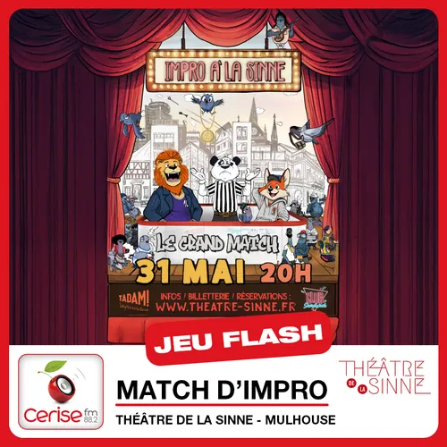 Gagnez vos places pour le match d'impro au Théâtre de la SInne !