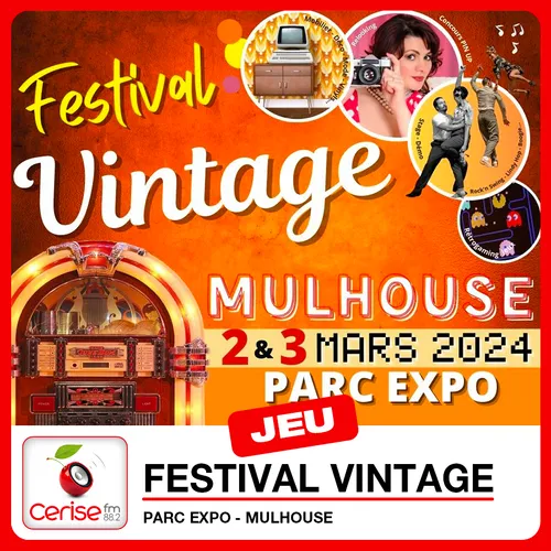 Gagnez vos entrées pour le Vintage Festival !