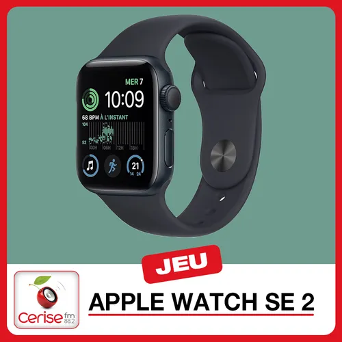 Gagnez une Apple Watch SE 2 avec Cerise FM ! 