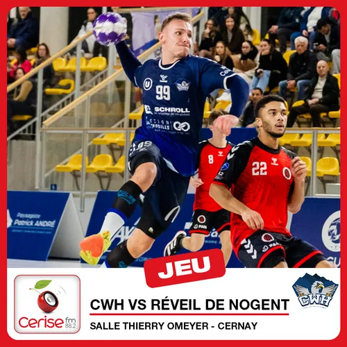 Gagnez vos places pour le match CWH vs RÉVEIL DE NOGENT !