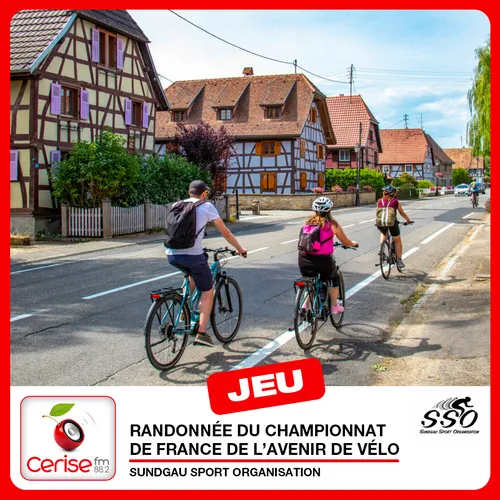 Gagnez votre randonnée du Championnat de France de l'Avenir de Vélo !
