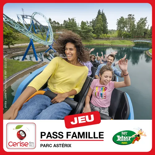 Cerise FM vous offre vos pass famille au Parc Astérix !