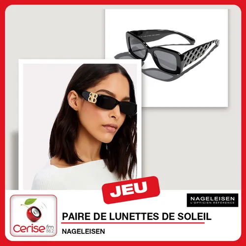 Gagnez votre paire de lunettes de soleil Chanel ou Balenciaga