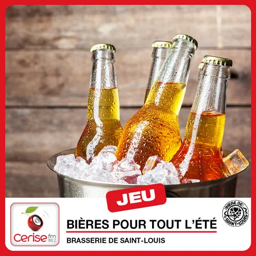 Gagnez vos bières pour tout l'été avec La Brasserie de Saint-Louis !
