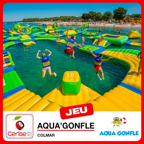 Gagnez votre pass famille à Aqua'Gonfle à Colmar !