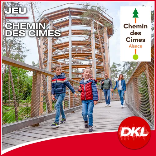 Gagnez votre pass famille pour le Chemin des Cimes à Drachenbronn !