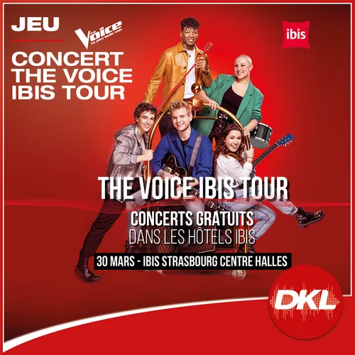 Concert The Voice Ibis Tour