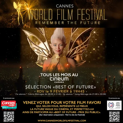 🎬Gagnez des invitations pour "THE CANNES WORLD FILM FESTIVAL"