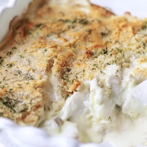 Gratin de cabillaud
