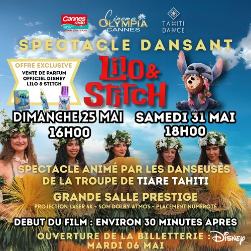 GAGNEZ DES PLACES POUR LE SPECTACLE DANSANT DE "LILO & STITCH" AU...