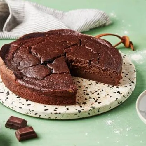Gâteau aux chocolats de Pâques  sans beurre et sans sucre ajouté 