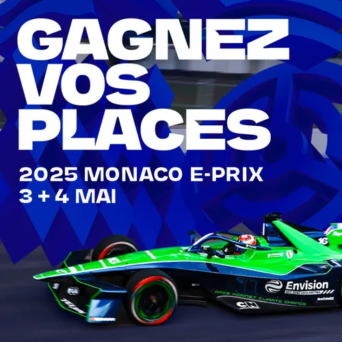 GAGNEZ DES INVITATIONS POUR LE ePRIX MONACO 2025