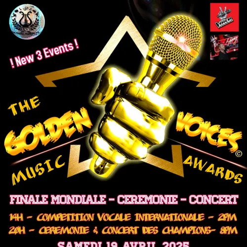 AGENDA : THE GOLDEN MUSIC AWARDS les 19 et 20/04/25
