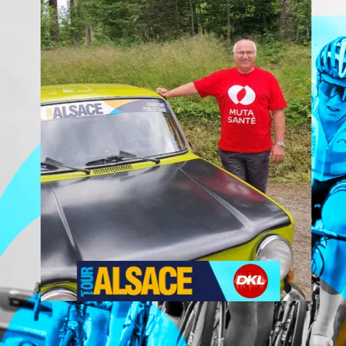 En direct du Tour Alsace | Jean-Pierre, amateur de belles voitures...