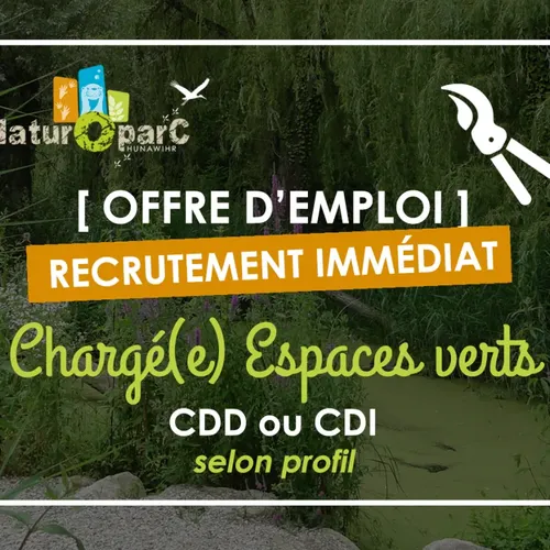 Chargé(e) Espaces verts / Hunawihr / CDI ou CDD Naturoparc