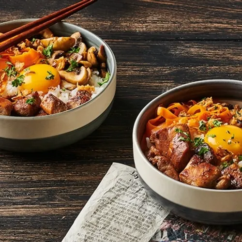 Bibimbap au poulet