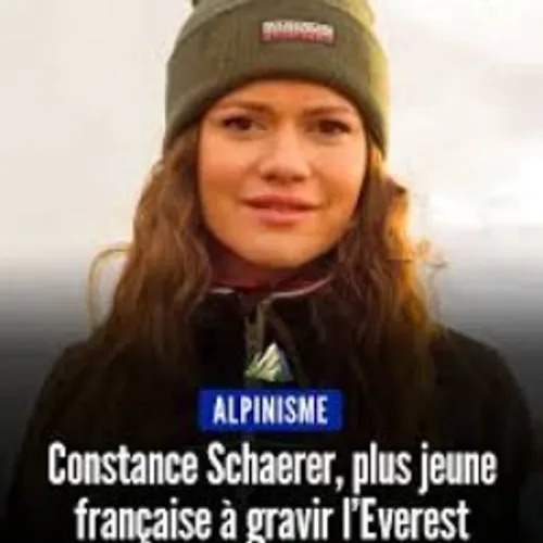 Constance Schaerer, alsacienne & la plus jeune française à avoir...