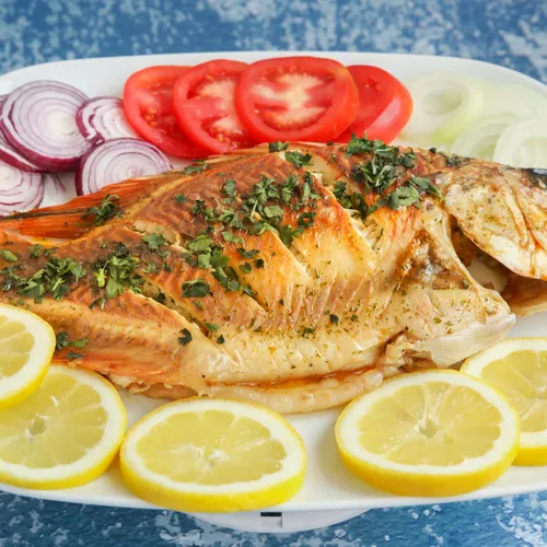 Daurade grillée aux herbes