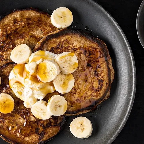 Pancakes à la banane (sans gluten)