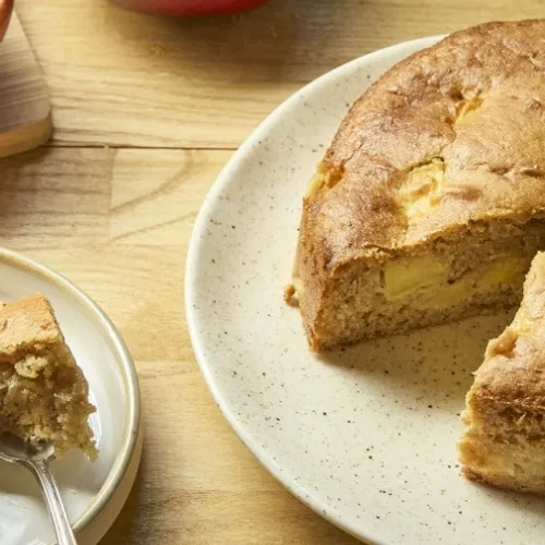 Gâteau moelleux aux pommes sans gluten