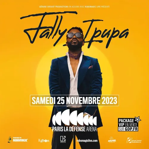 Fally Ipupa en concert à Paris la Défense Arena