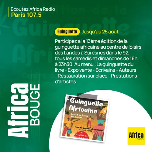 13ème édition de la Guinguette Africaine de Suresnes