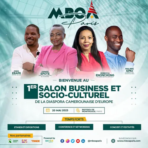 MBOA Paris (Premier salon business et socio-culturel de la diaspora...