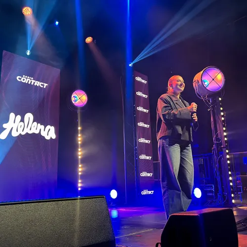 Contact VIP - Mentissa et Helena - Site minier d'Arenberg mars 2025