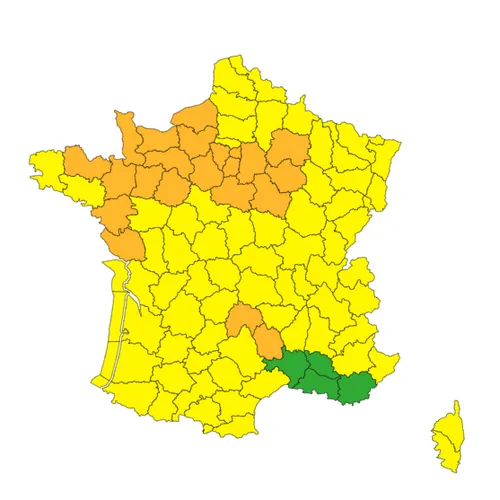 Alerte aux vents violents