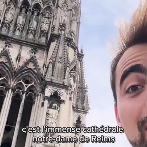 Henri, le « héros au sac à dos », en visite à Reims 