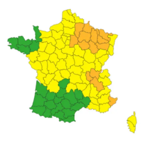 DE VIOLENTS ORAGES ATTENDUS SUR LA CHAMPAGNE-ARDENNE