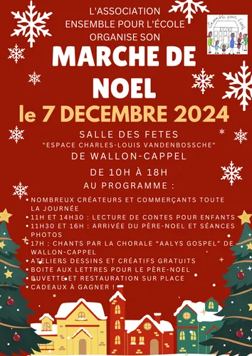 Marché de Noël le 7 décembre à Wallon-Cappel 