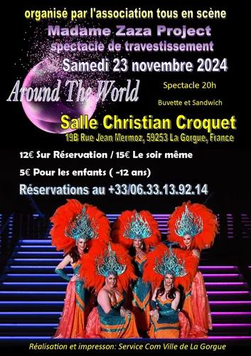 Soirée Cabaret le 23 novembre à La Gorgue