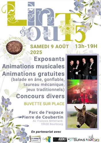 Festival Lin & Out # 5 le 9 août à Bourbourg
