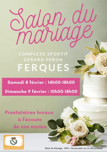 Salon du Mariage de Ferques le 8 février à Ferques