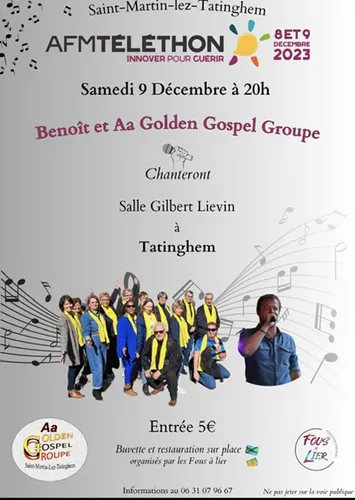 Concert au profit du Telethon le 9 décembre à Tatinghem
