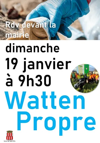 Opération Watten Propre du 19 janvier 2024