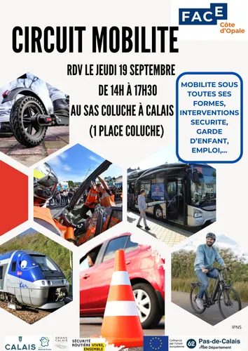 Circuit Mobilité le 19 septembre à Calais